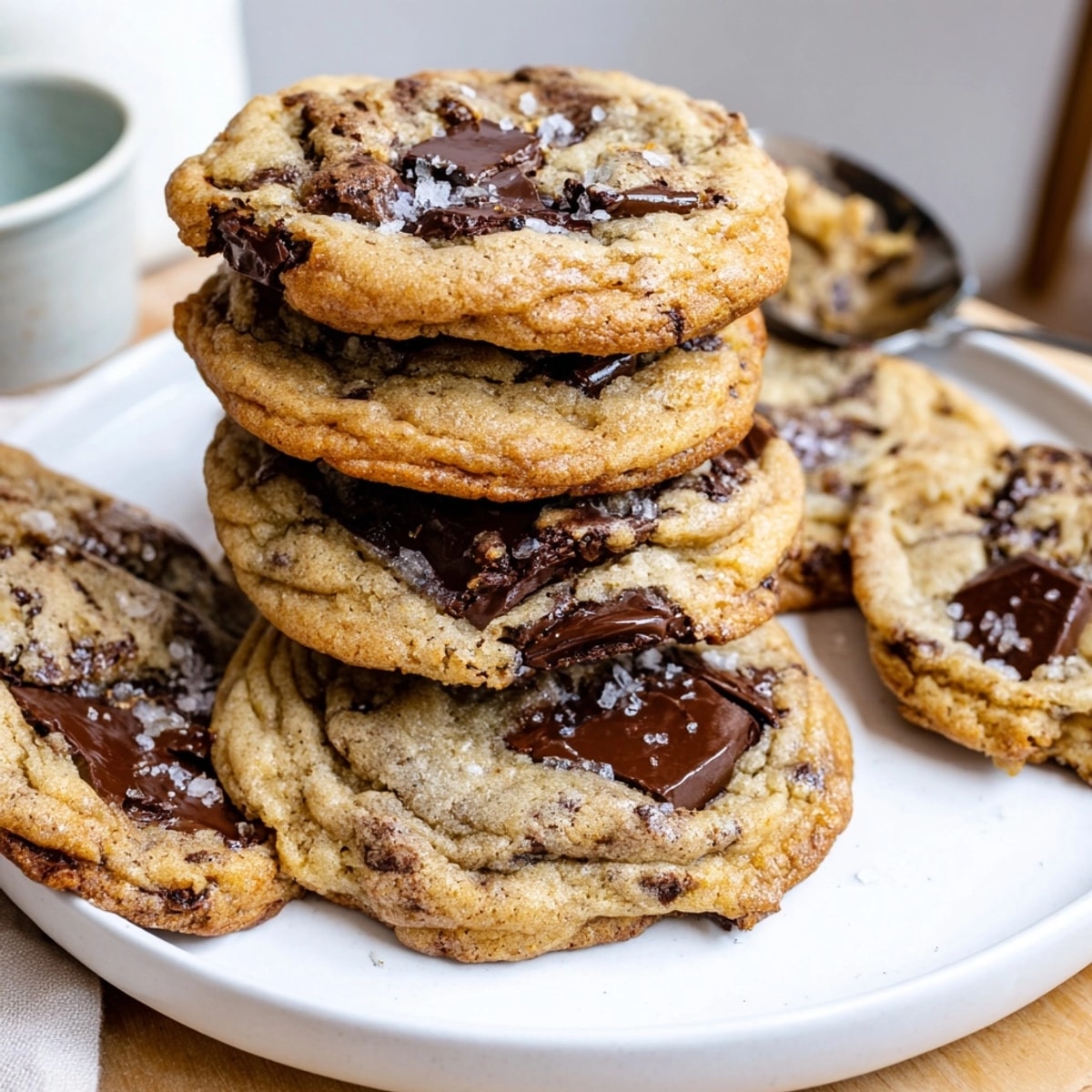 Golden edges and gooey centers define these Brown Butter Chocolate Chip Cookies.
