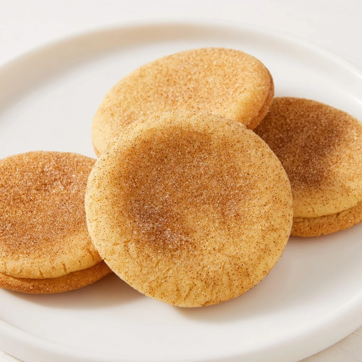 Cozy stack of Winter Warmth Maple Dream Sugar Cookies, perfect for a cold afternoon with maple aroma.