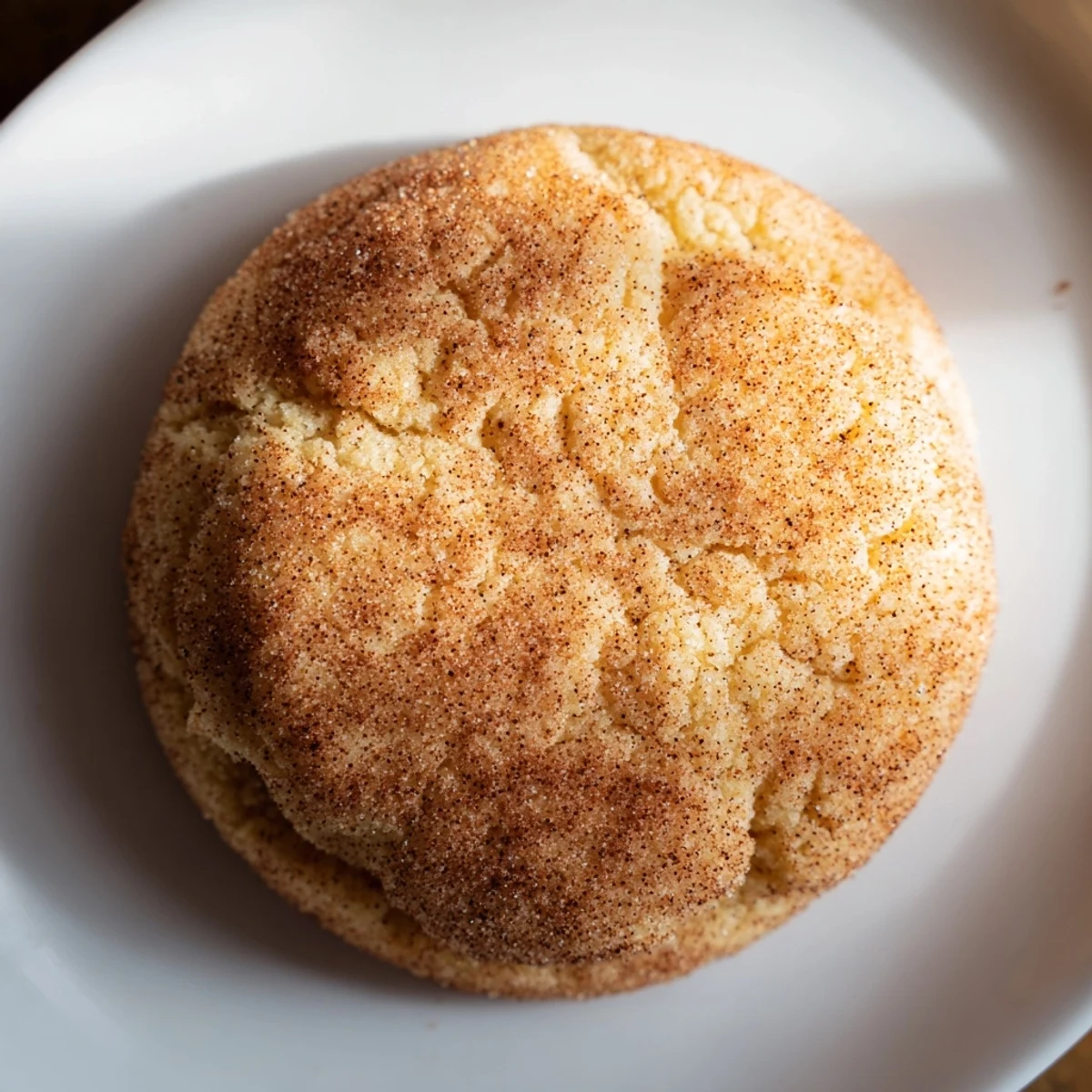 Warm, comforting image of a stack of cinnamon-dusted January Bliss Cinnamon Drift Sugar Cookies.