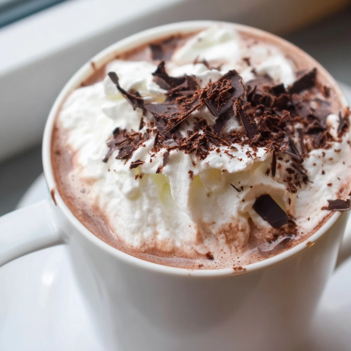A close-up of thick, decadent Cozy Evening Cocoa Burst, perfect for a gluten-free treat.