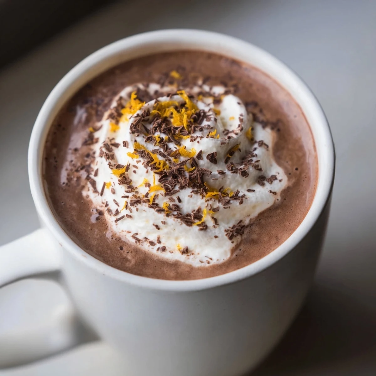 Indulge in a rich and warming Winter Market Cocoa Burst; velvety, chocolatey, and perfect for cold nights.