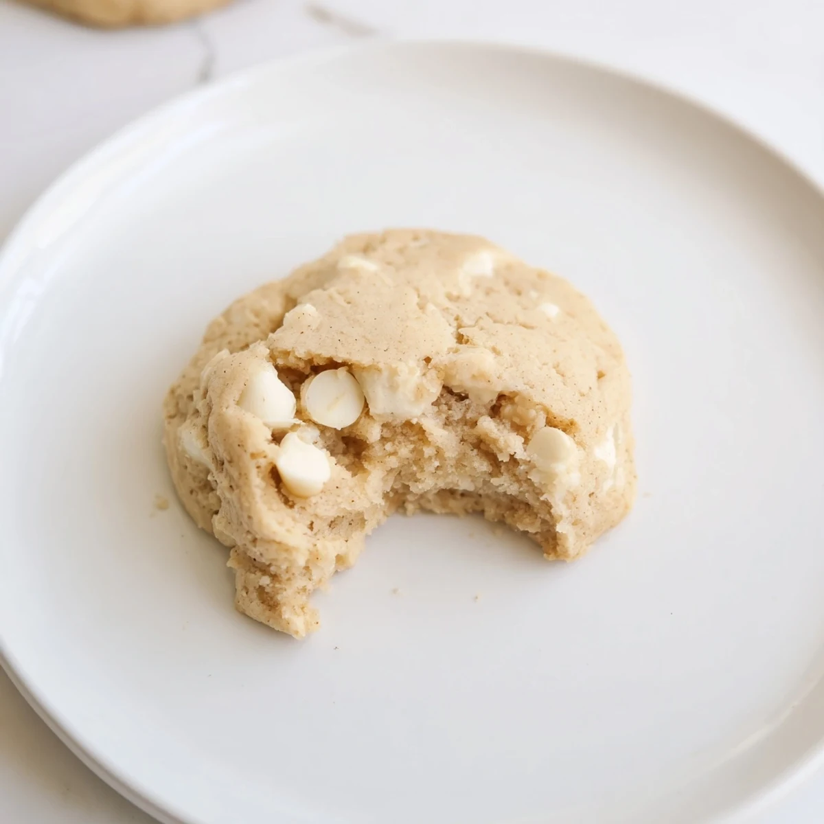 Warm, golden Cozy Evening Vanilla Cloud Vegan Cookies, perfect with a steaming mug on a chilly evening.