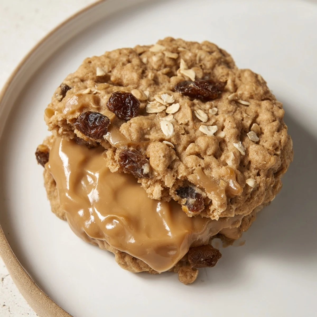Caramel Frosted Oatmeal Raisin