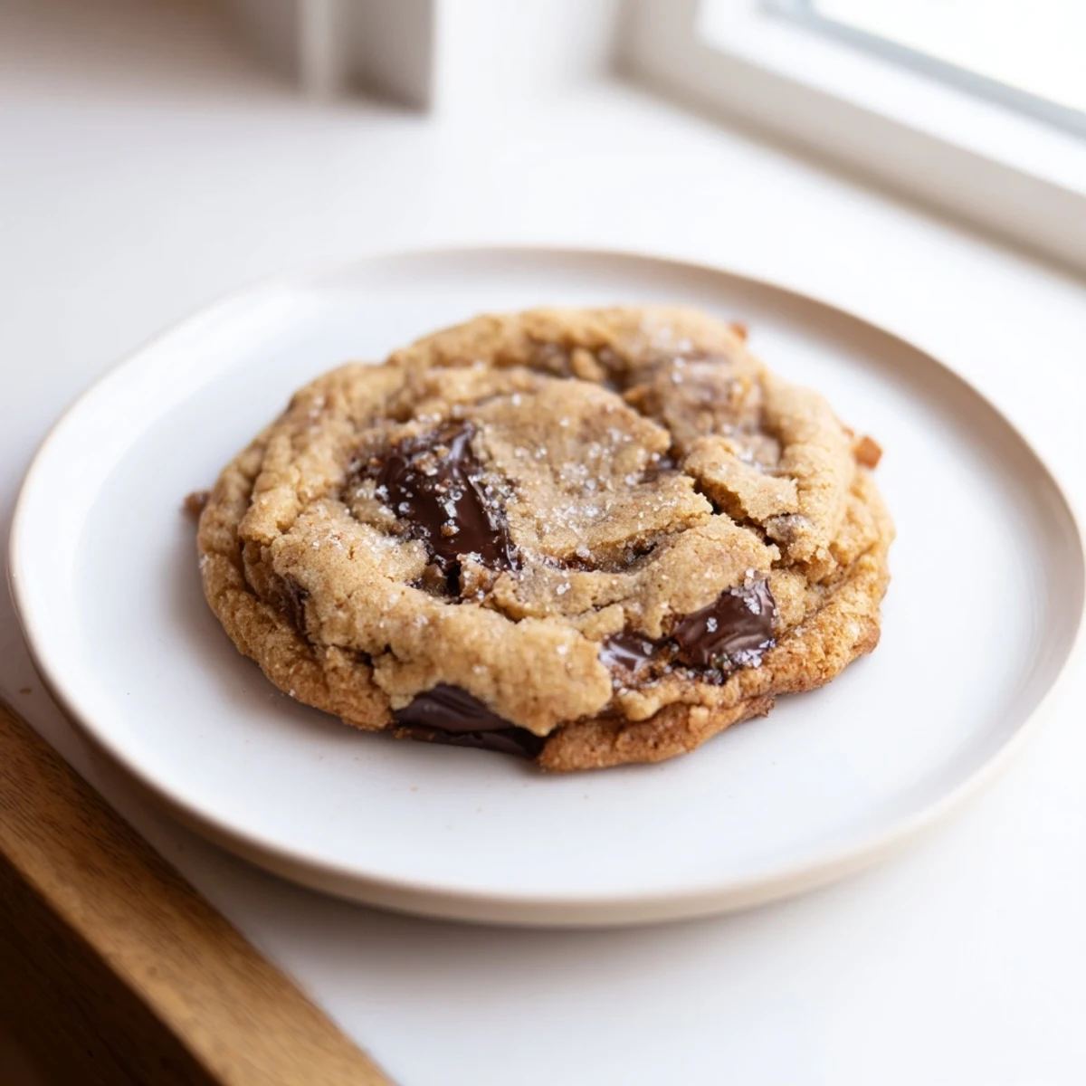 Warm, golden Winter Spice Maple Dream Chocolate Chip cookies piled, ready for a delicious, sweet snack.