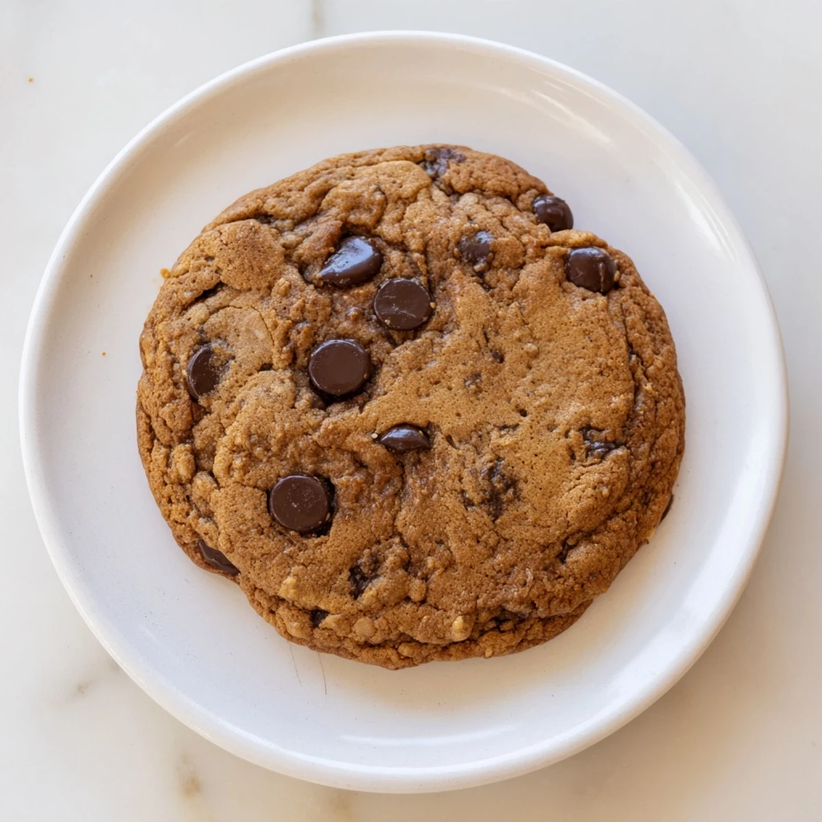Freshly baked Winter Spice Maple Dream Chocolate Chip cookies with a delightful medley of spices and chocolate.
