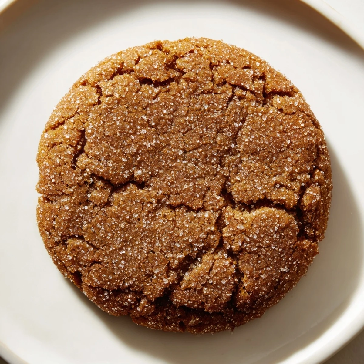 Crisp edges and crackled tops showcase these sweet Fireplace Treat Ginger Spice Vegan Cookies, ready to enjoy.