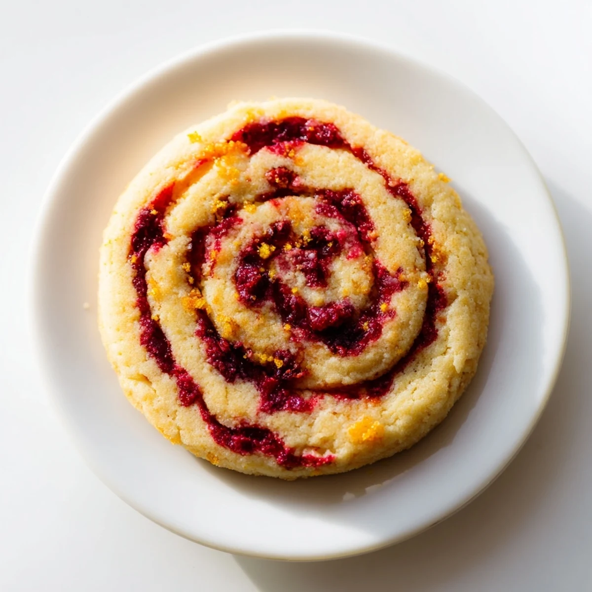 Cozy Evening Cranberry Swirl Vegan Cookies, swirled with vibrant cranberry, ready for a delicious vegan dessert.