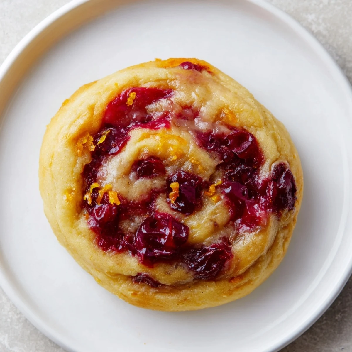 These soft January Bliss Cranberry Swirl Vegan Cookies are perfectly baked, ready for winter enjoyment with tea.