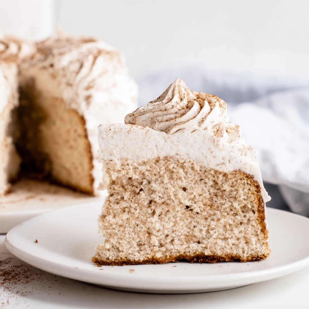 Imagine a light and airy Winter Spice Vanilla Cloud, an ideal gluten-free sweet treat.