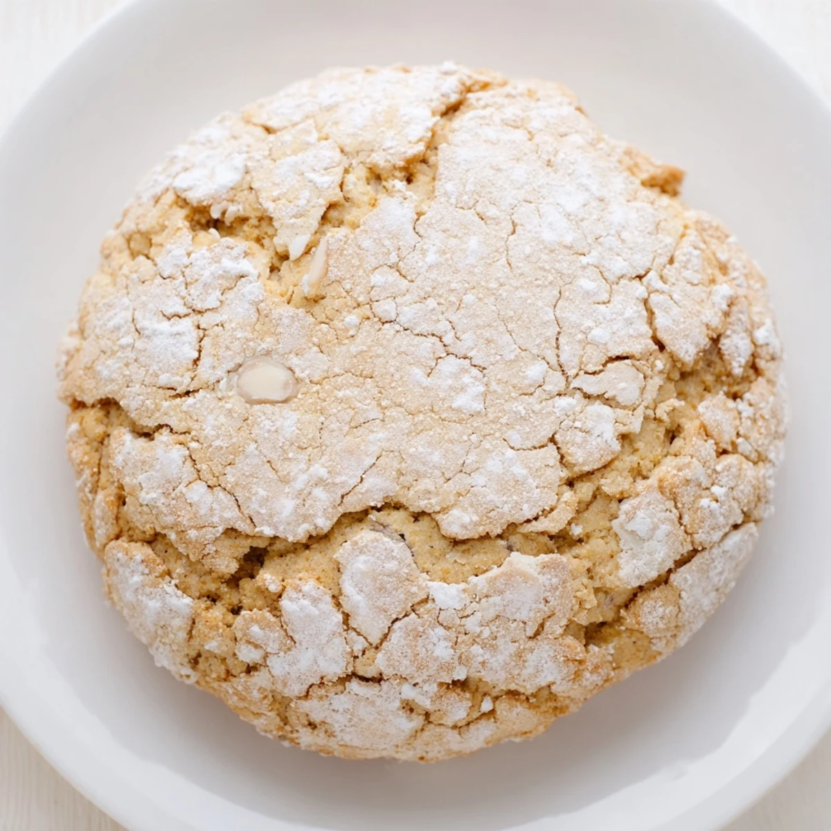 Warm, buttery New Year Celebration Brown Sugar Snow cookies, offering a delightful melt-in-your-mouth experience.