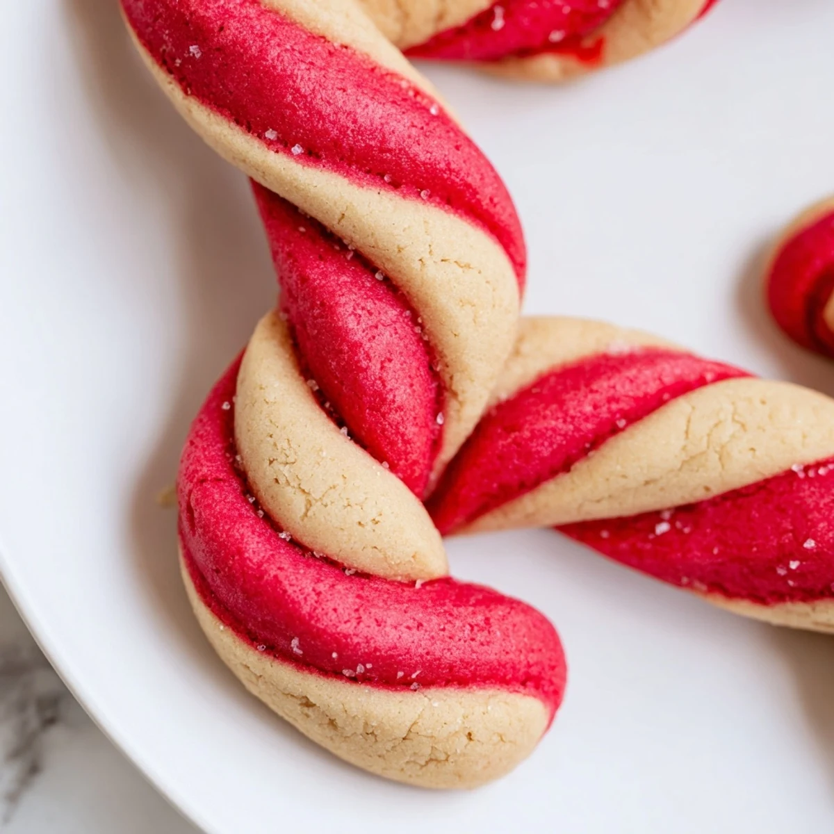 Delicious, keto-friendly Winter Market Peppermint Twist Keto Cookies, ready to be enjoyed with a cup of coffee.