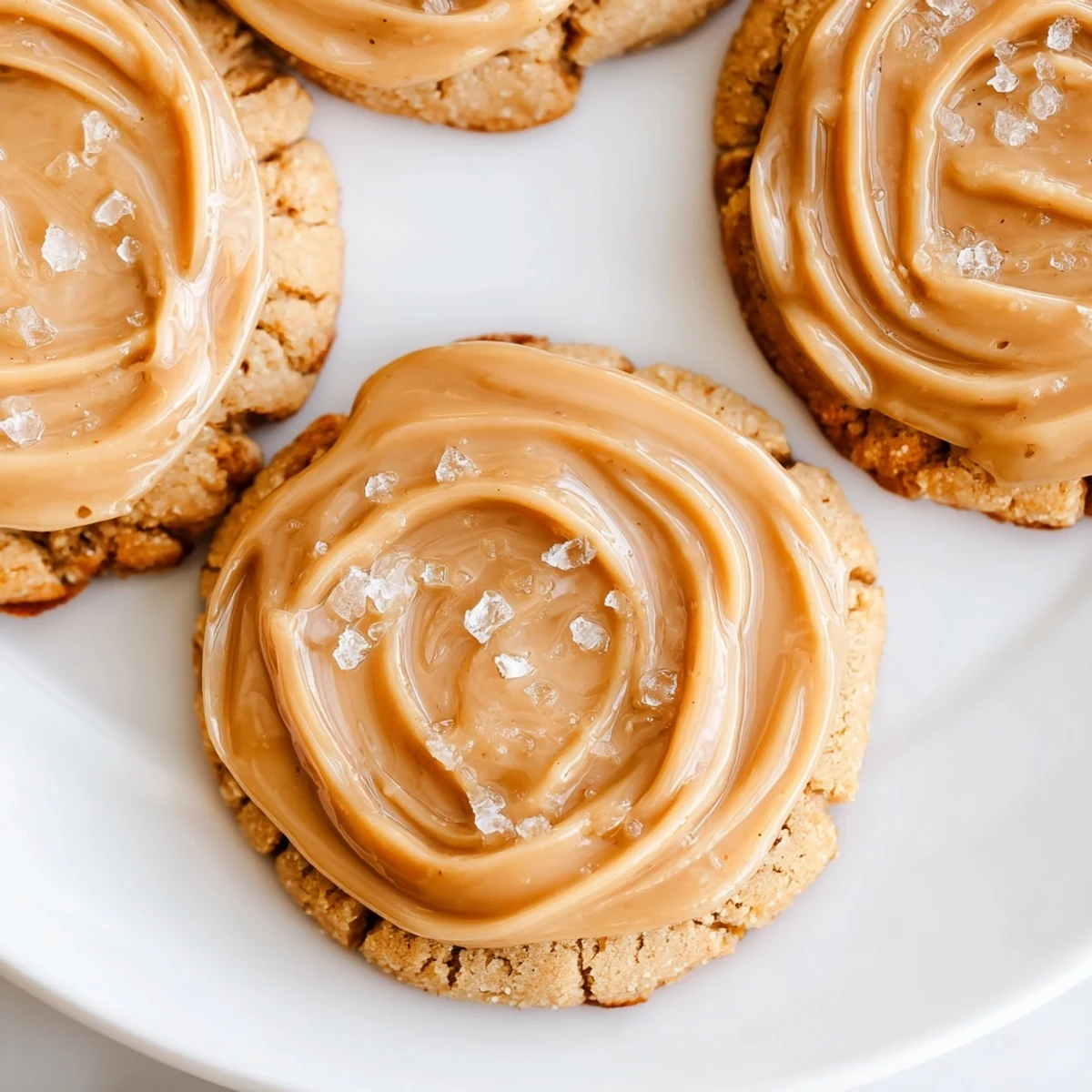 Indulge in these low-carb, chewy Frosted Delight Caramel Frost Keto Cookies, a keto-friendly treat everyone loves.