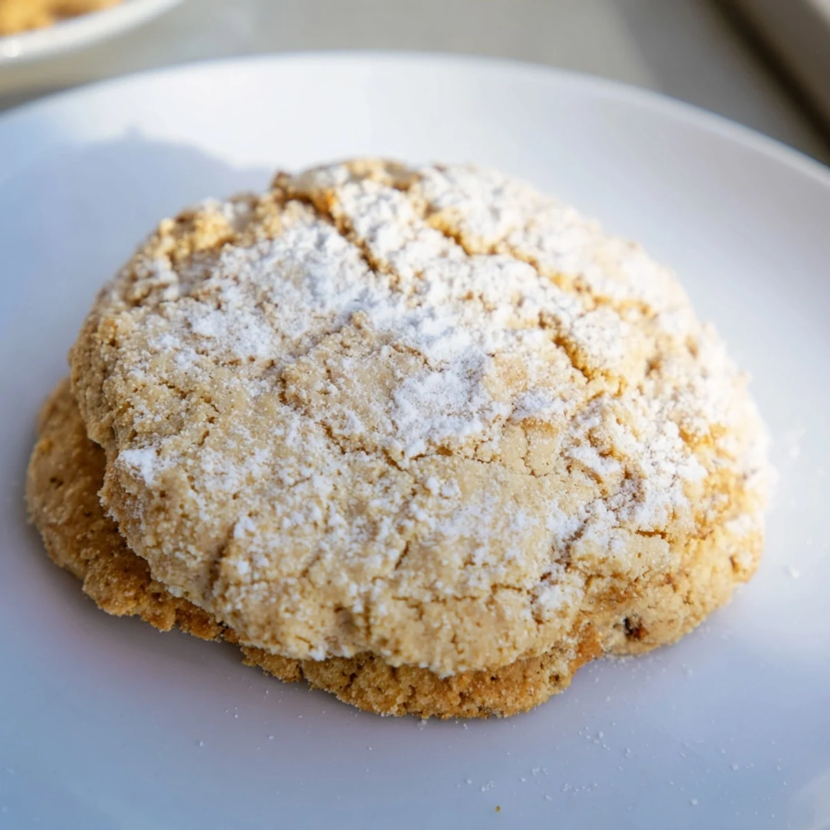 Brown Sugar Snow Cookies
