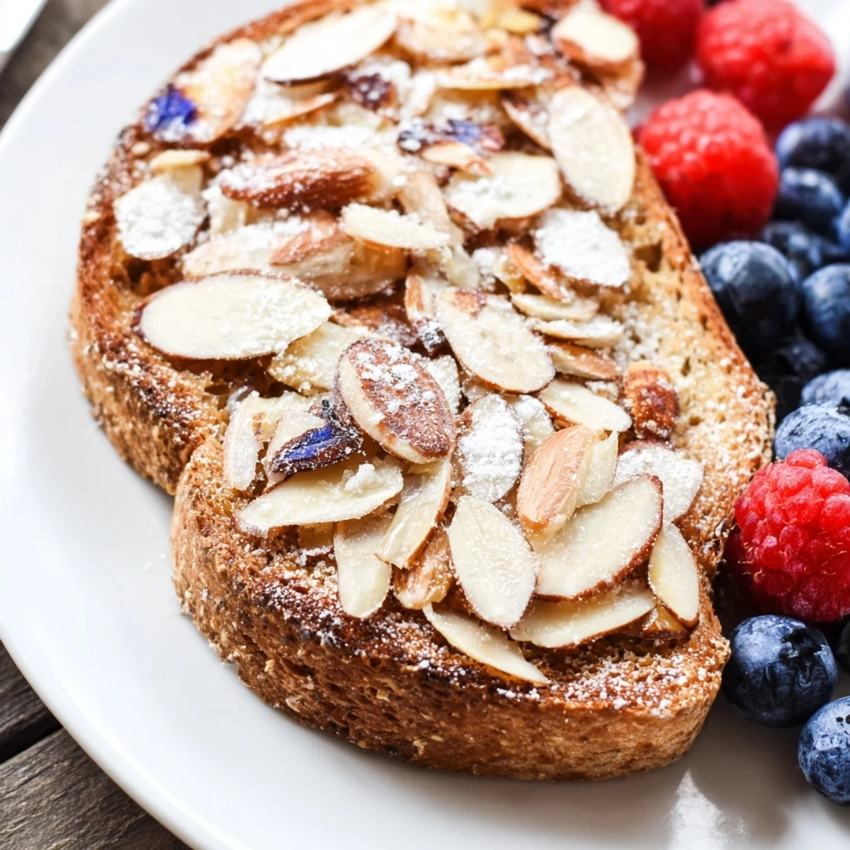 A cozy winter breakfast, perfect for snowy mornings, with a cup of coffee nearby.