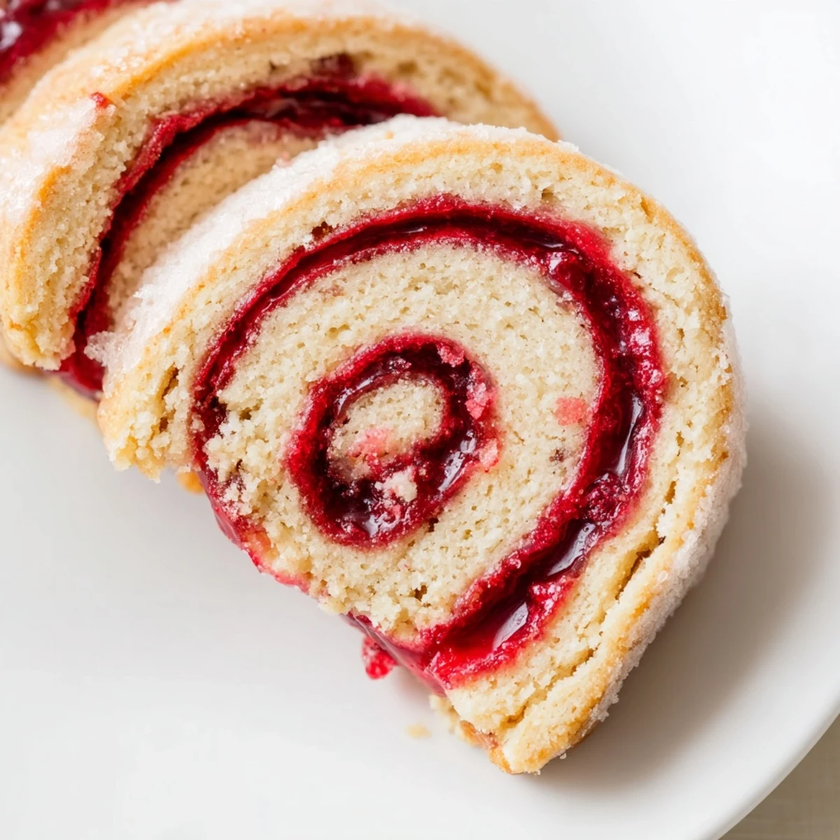 Freshly baked vegan cookies with a tangy cranberry swirl and tender vanilla dough for New Year's.