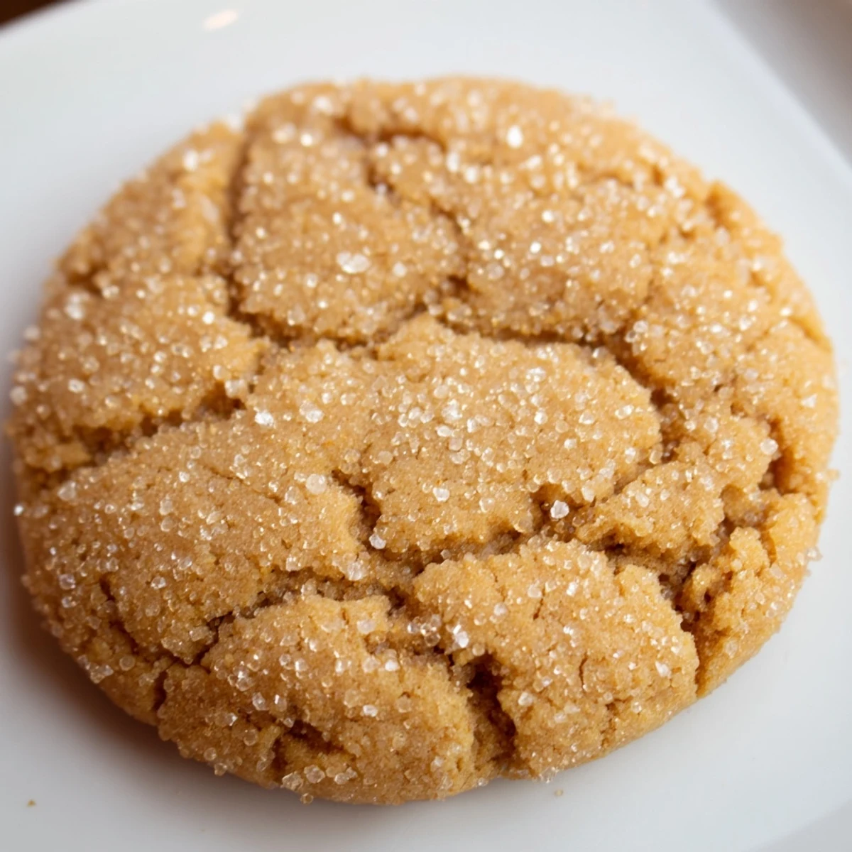 These festive Holiday Glow Ginger Spice Sugar Cookies are crackled on top and soft inside, perfect for holiday cookie swaps.