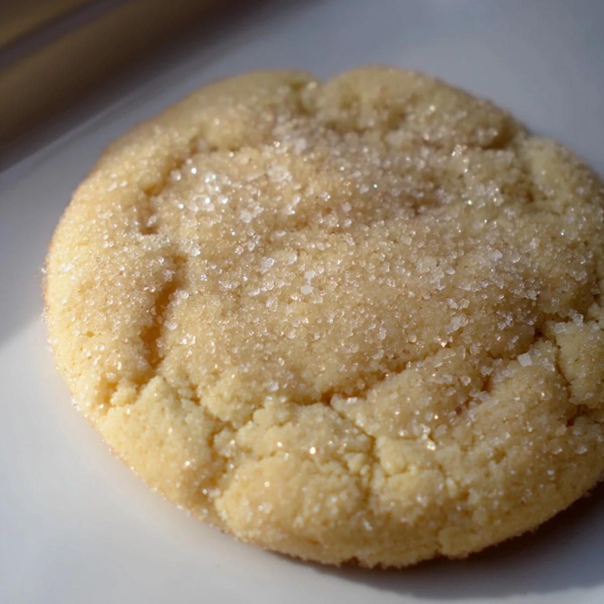 Soft and chewy January Bliss Maple Dream Sugar Cookies on a cooling rack, showing golden edges.  