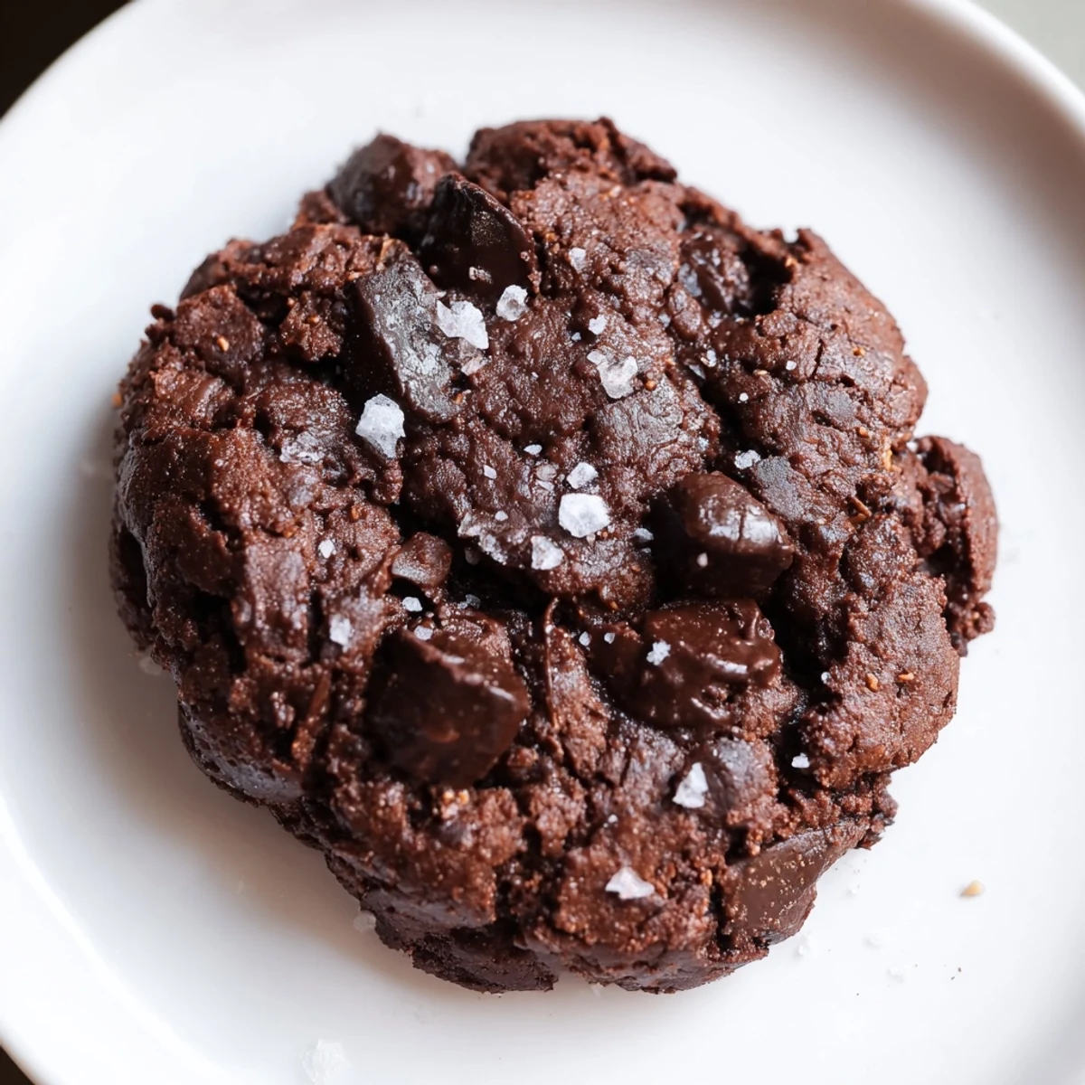 New Year Celebration Cocoa Burst Keto Cookies on a cooling rack, showcasing fudgy centers and slightly crisp edges.