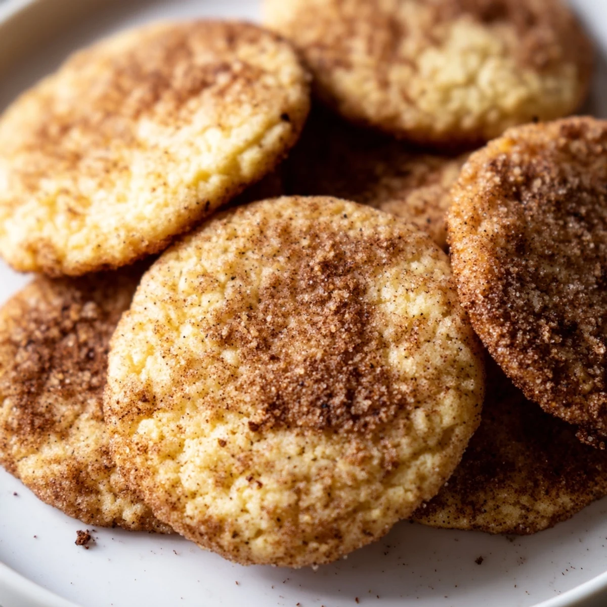 Freshly baked Cozy Evening Cinnamon Drift Keto Cookies cooling on a wire rack with golden edges.