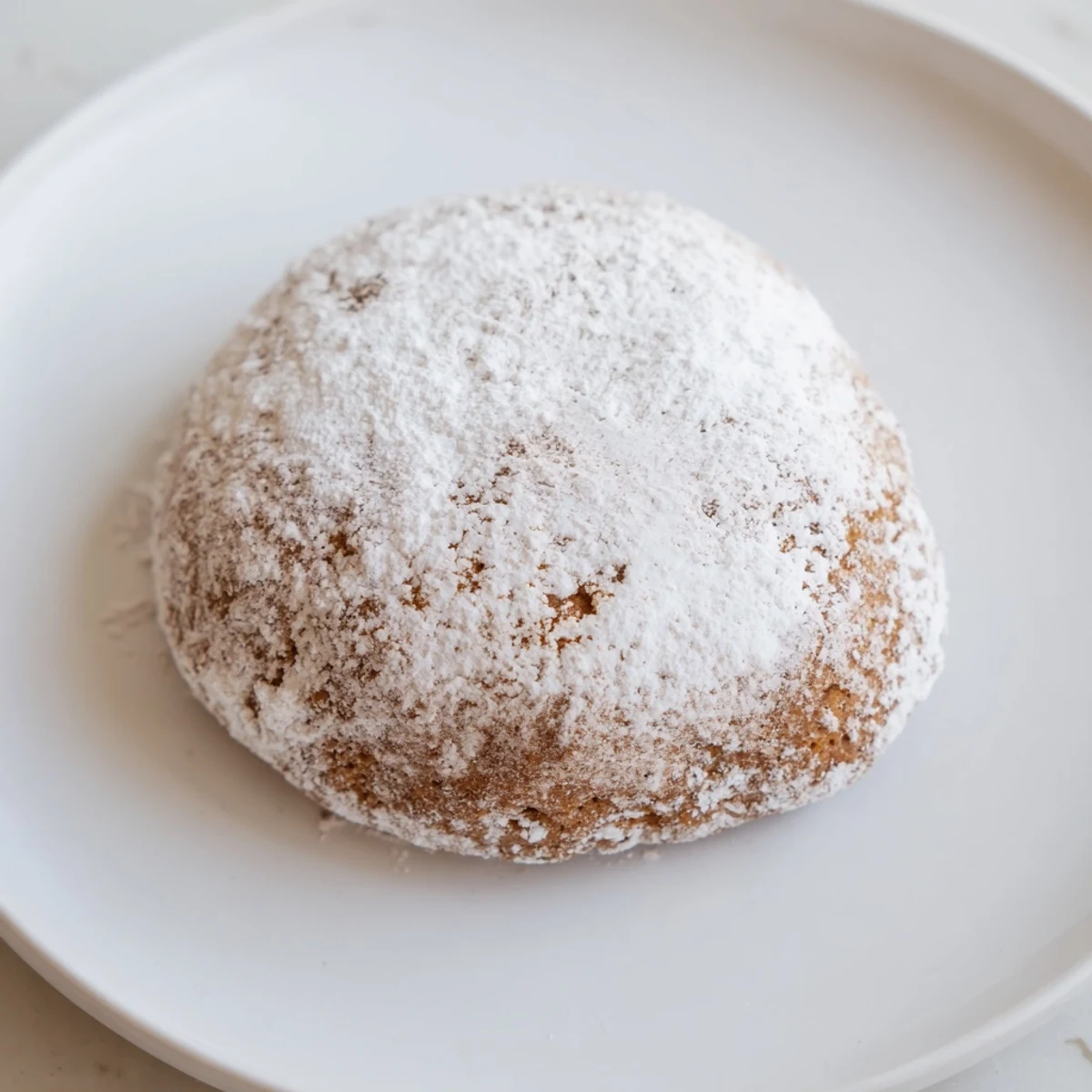 Chewy Snowy Day Brown Sugar Snow Vegan Cookies cooling on a wire rack with molasses and cinnamon aroma.  