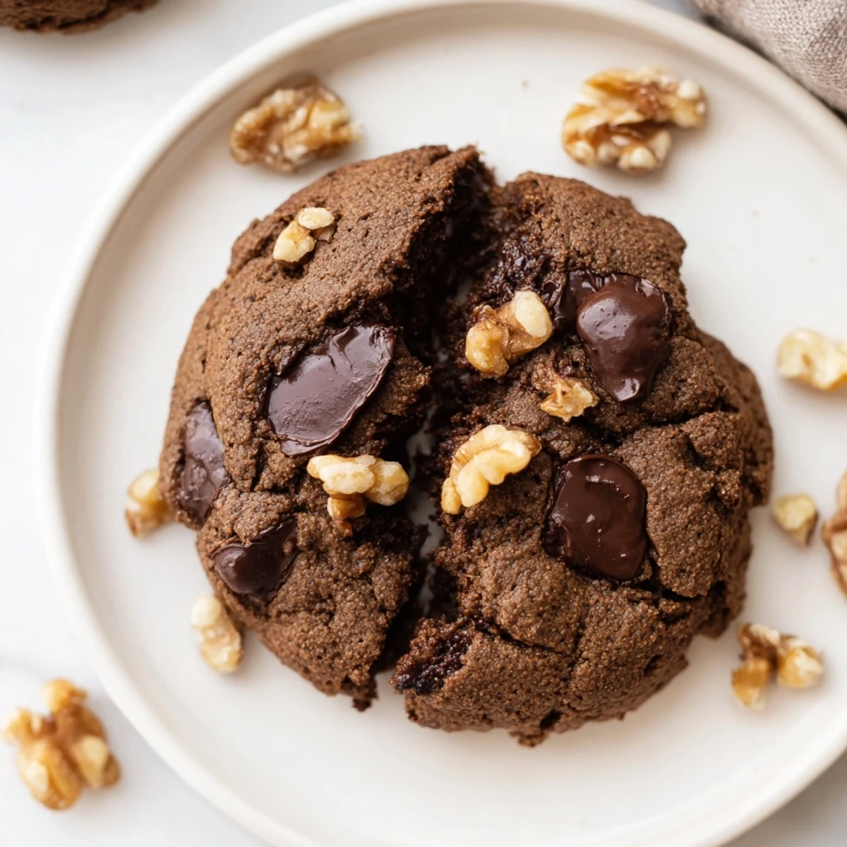 Warm Winter Warmth Cocoa Burst Keto Cookies cooling on a wire rack with rich fudgy centers.