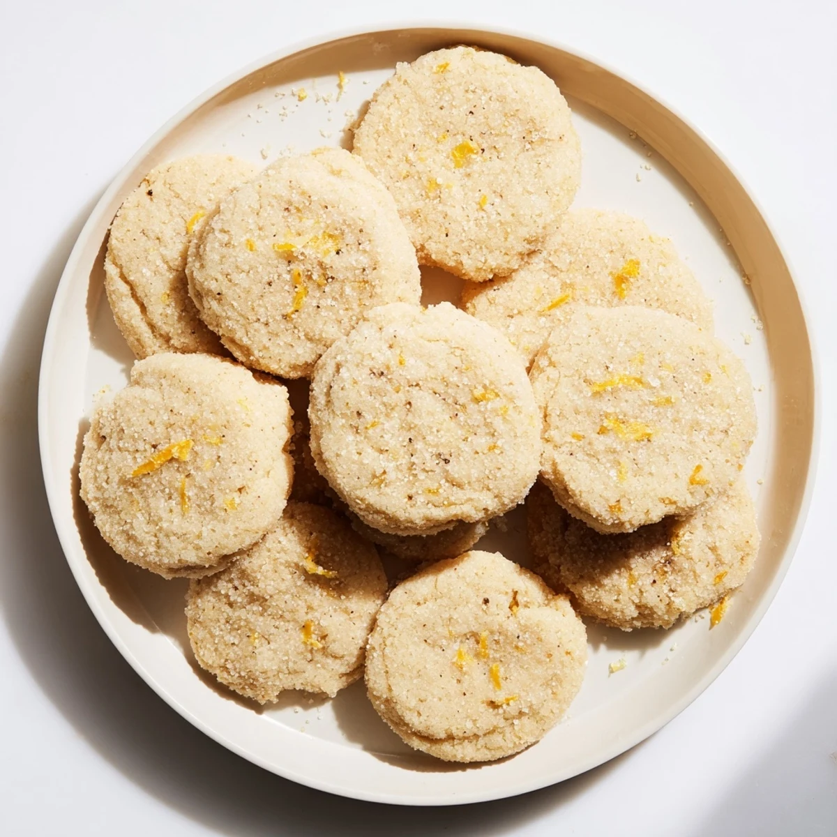 Chewy vegan lemon coconut sugar cookies cooling on a wire rack with bright lemon zest garnish