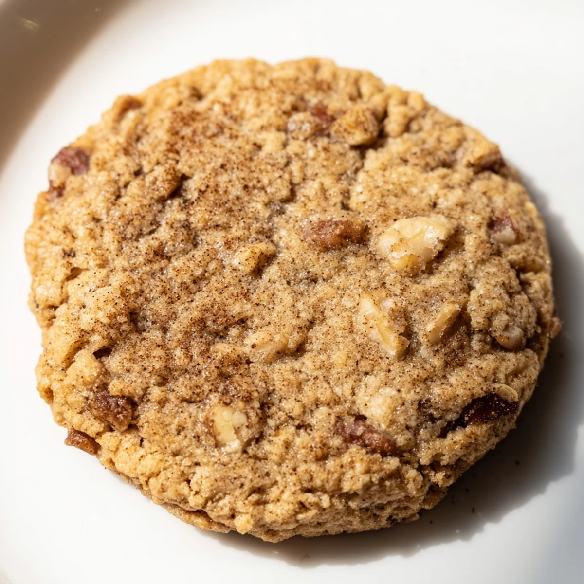 Low-carb espresso walnut cookies arranged on a wooden board with a steaming coffee cup nearby