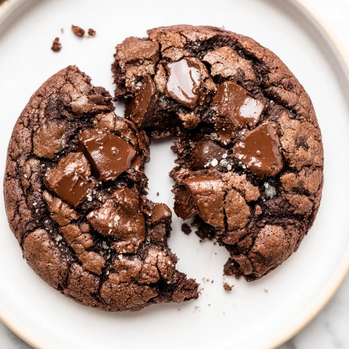 Warm Gluten-Free Espresso Fudge Chip Cookies, gooey centers and espresso aroma
