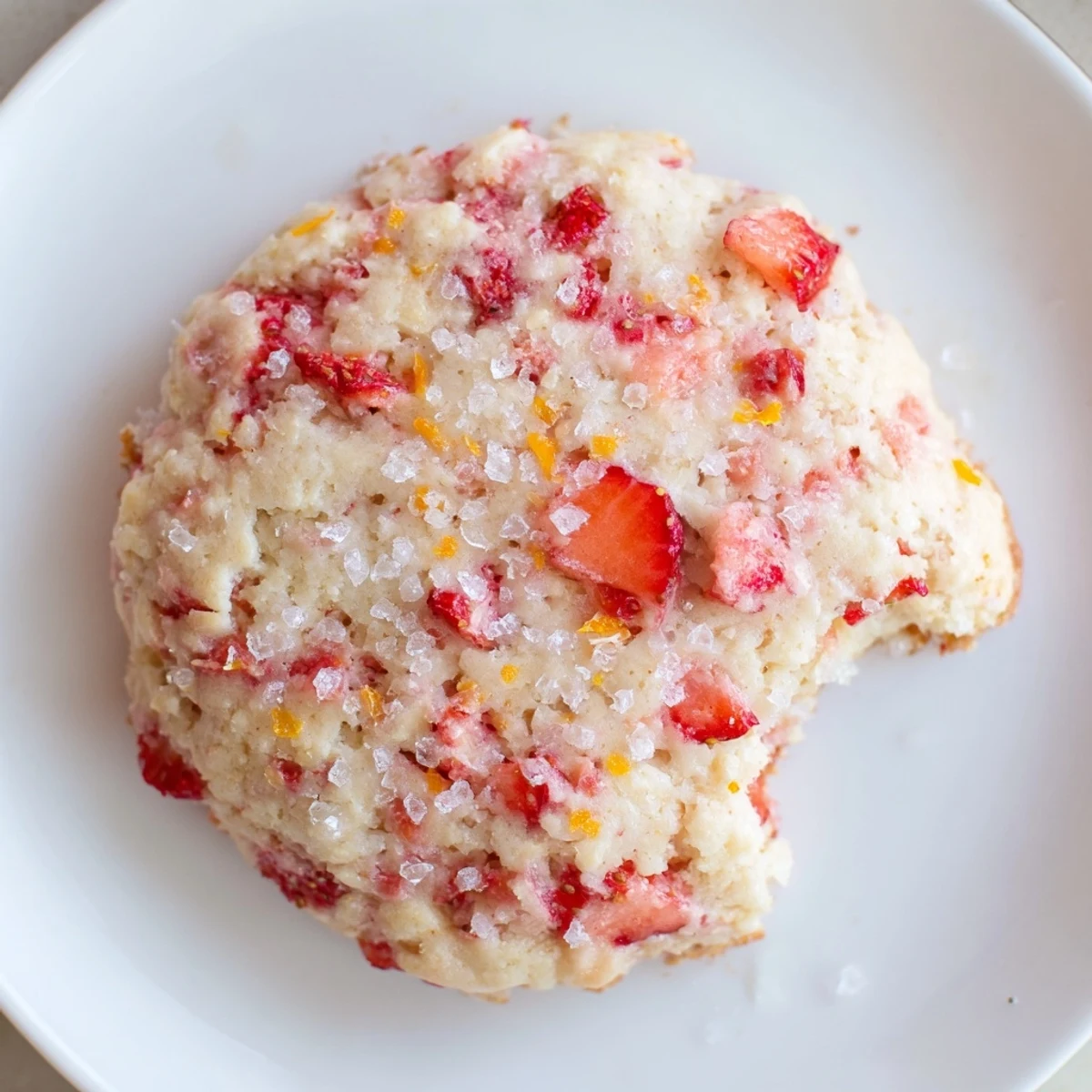 Vegan Strawberry Orange Sugar Cookies cooling on rack, zesty aroma and soft texture
