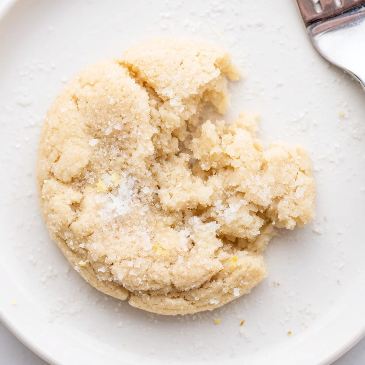 Warm Vegan Lemon Vanilla Sugar Cookies cooling on rack, zesty aroma and soft centers.