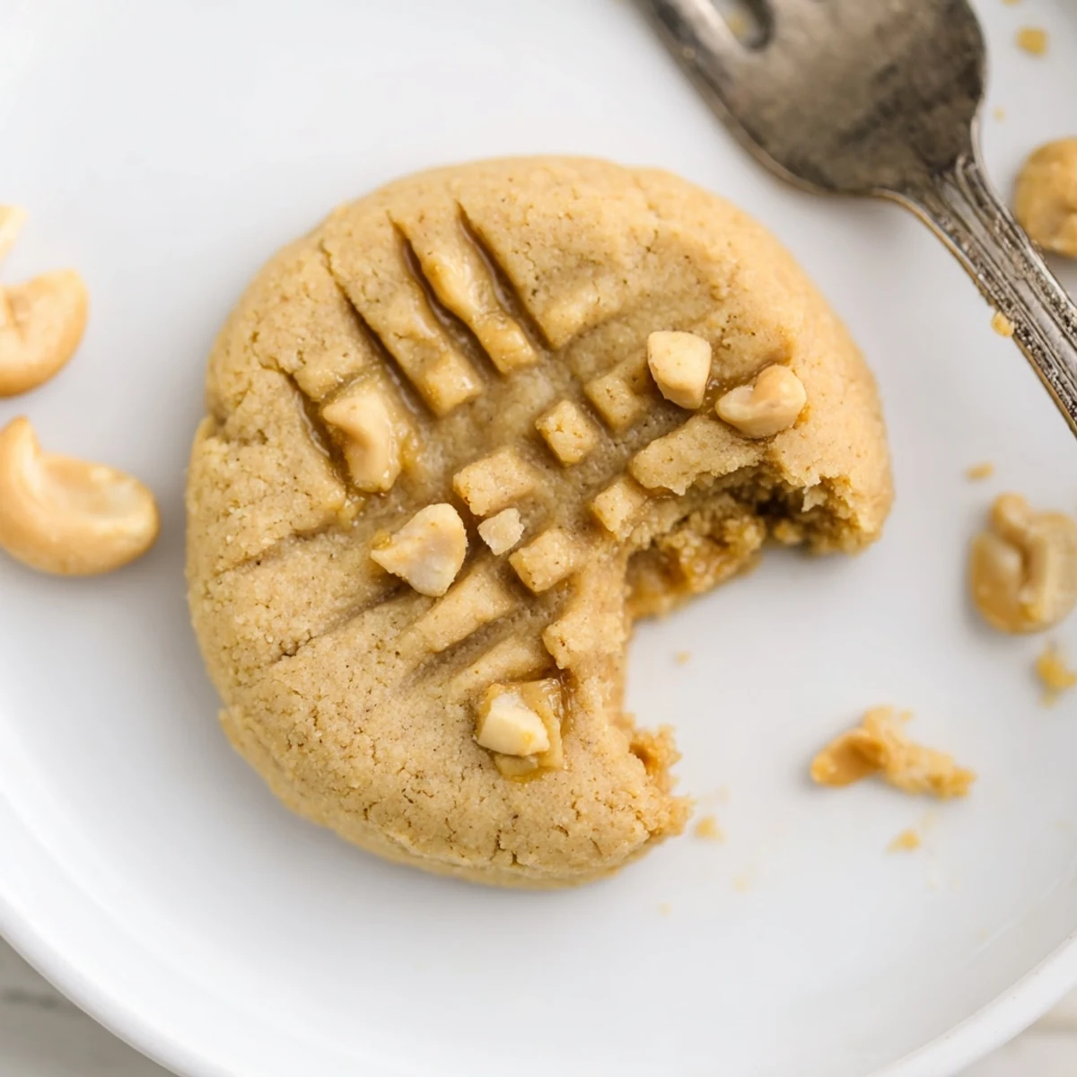 Warm Keto Maple Cashew Butter Cookies straight from oven, maple aroma inviting