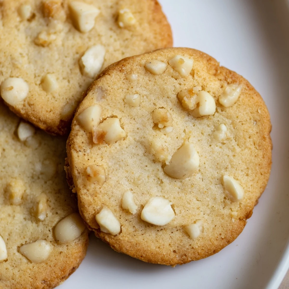 Keto Maple Macadamia Butter Cookies