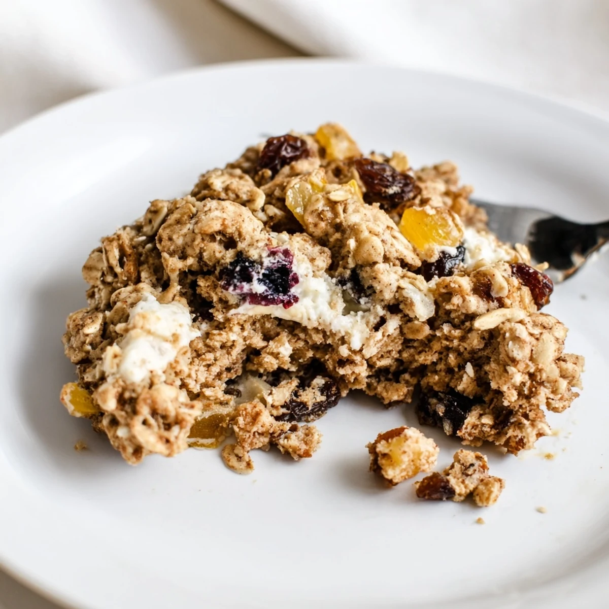 Vegan Blueberry Mango Cream Oatmeal Raisin Cookies cooling on a rack with golden edges