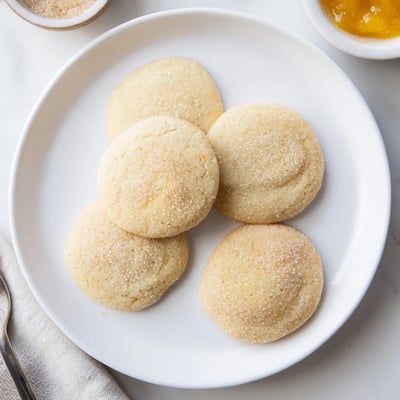 Vegan Mango Vanilla Sugar Cookies