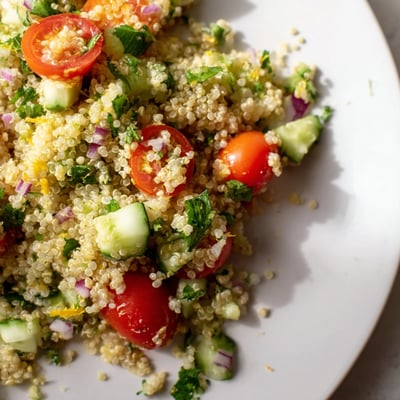 Citrus Herb Quinoa Tomato Salad