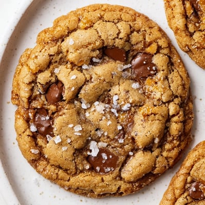 Brown Butter Honey Toffee Cookies